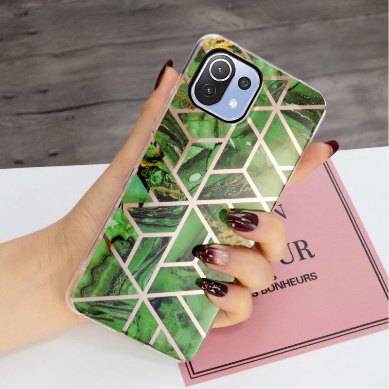 Kuori Xiaomi Mi 11 Lite 4G / 5G / 5G NE Marmori Geometria