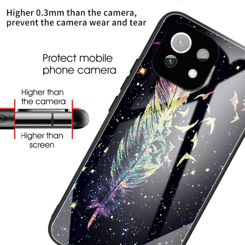 Kuori Xiaomi Mi 11 Lite 4G / 5G / 5G NE Sulka Karkaistu Lasi