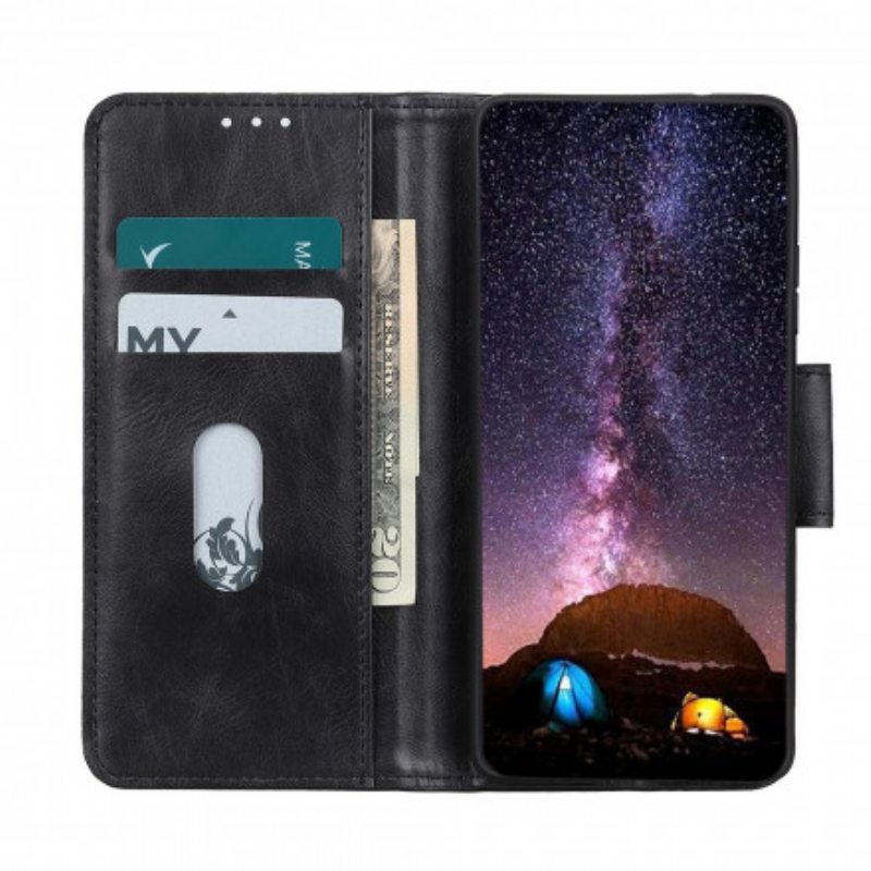 Nahkakotelo Xiaomi Mi 11 Lite 4G / 5G / 5G NE Nahkaefekti