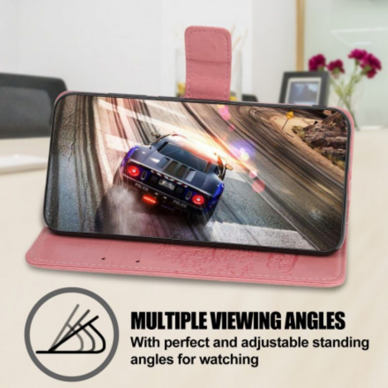 Nahkakotelo Xiaomi Mi 11 Lite 4G / 5G / 5G NE Puu Ja Pöllöt