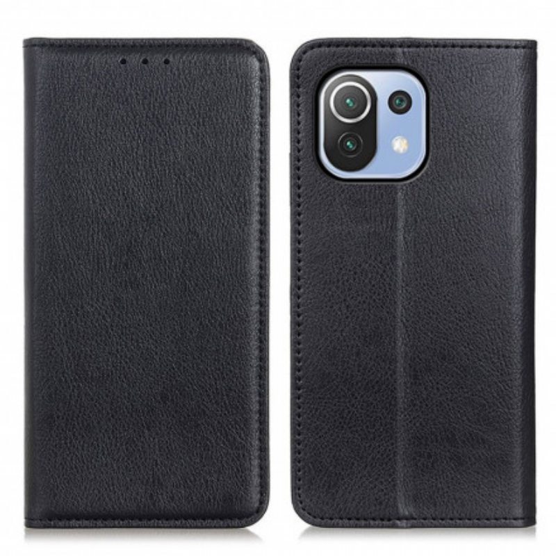 Puhelinkuoret Xiaomi Mi 11 Lite 4G / 5G / 5G NE Kotelot Flip Elegance Haljattu Litsi Nahka