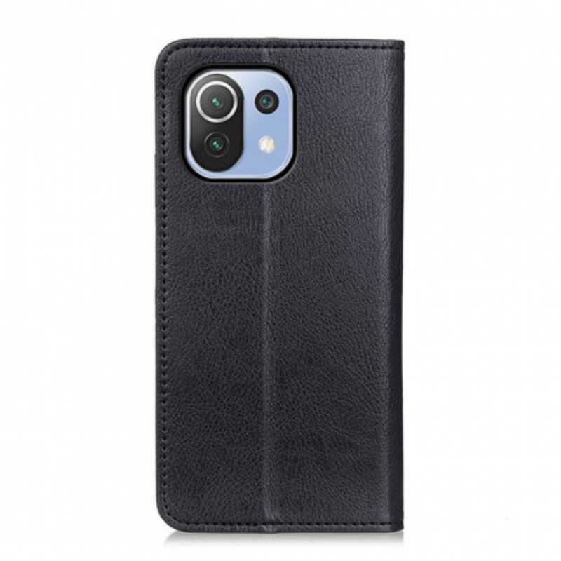 Puhelinkuoret Xiaomi Mi 11 Lite 4G / 5G / 5G NE Kotelot Flip Elegance Haljattu Litsi Nahka
