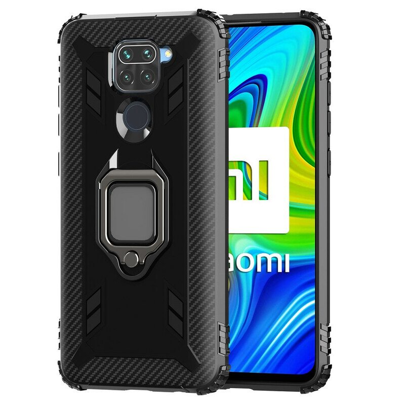 Case Xiaomi Redmi Note 9 Sormus Ja Hiilikuitu
