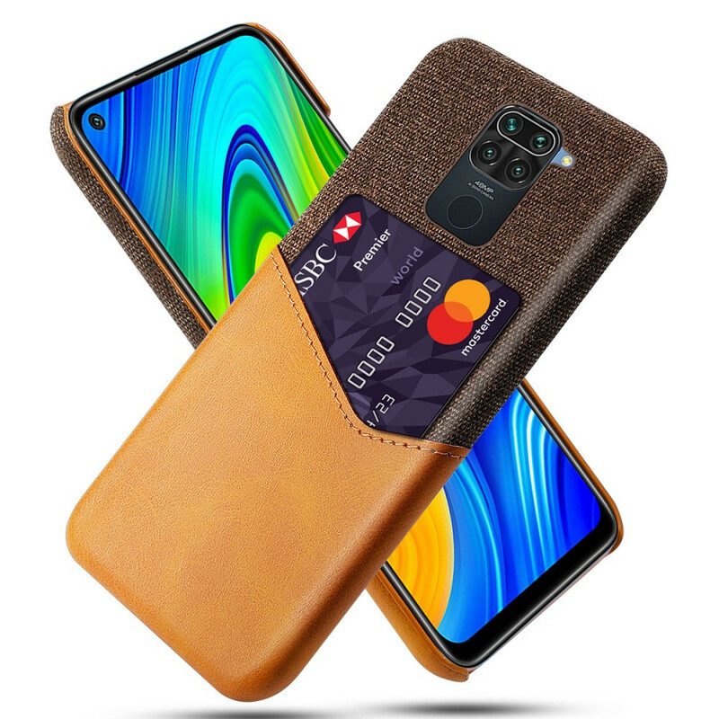 Kuori Xiaomi Redmi Note 9 Ksq-korttikotelo