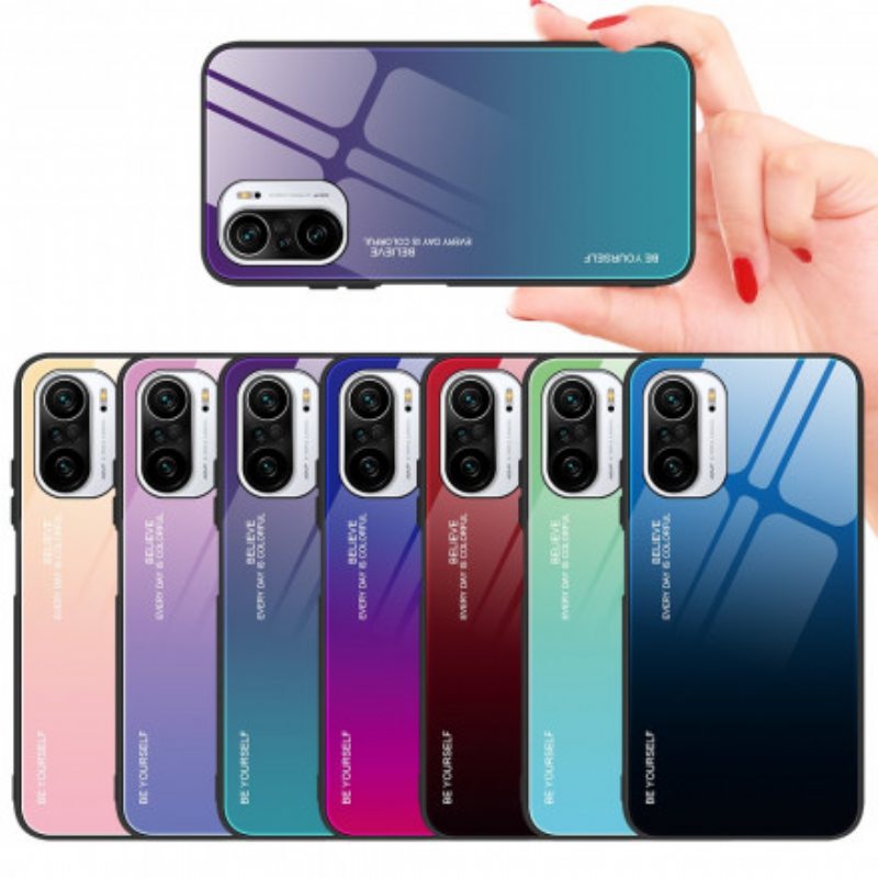 Case Poco F3 Karkaistu Lasi Ole Oma Itsesi