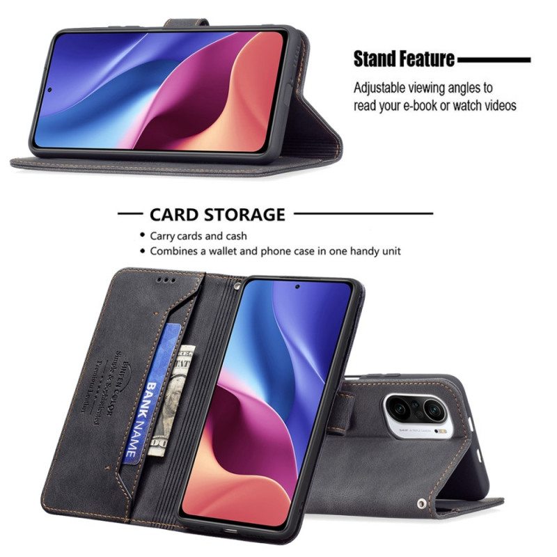Kotelot Poco F3 Rfid Binfen Color