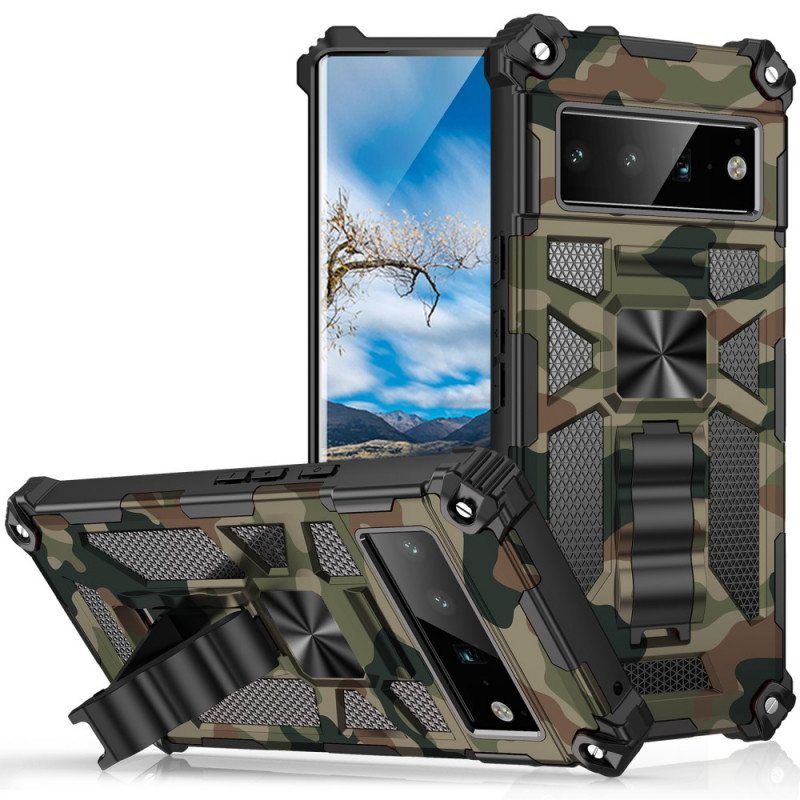 Case Google Pixel 6 Pro Naamiointi Irrotettava Tuki