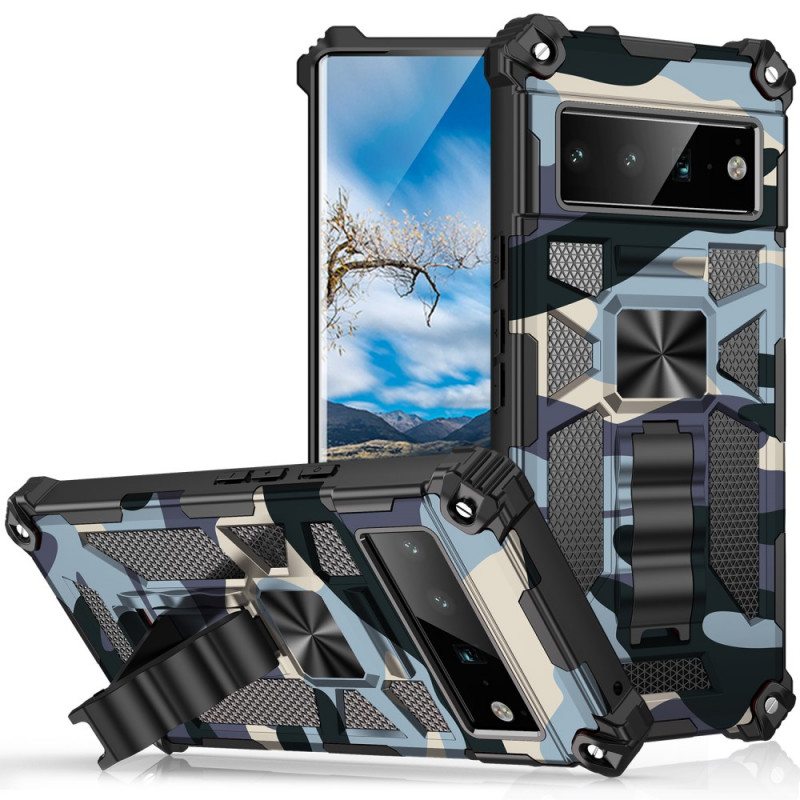 Case Google Pixel 6 Pro Naamiointi Irrotettava Tuki