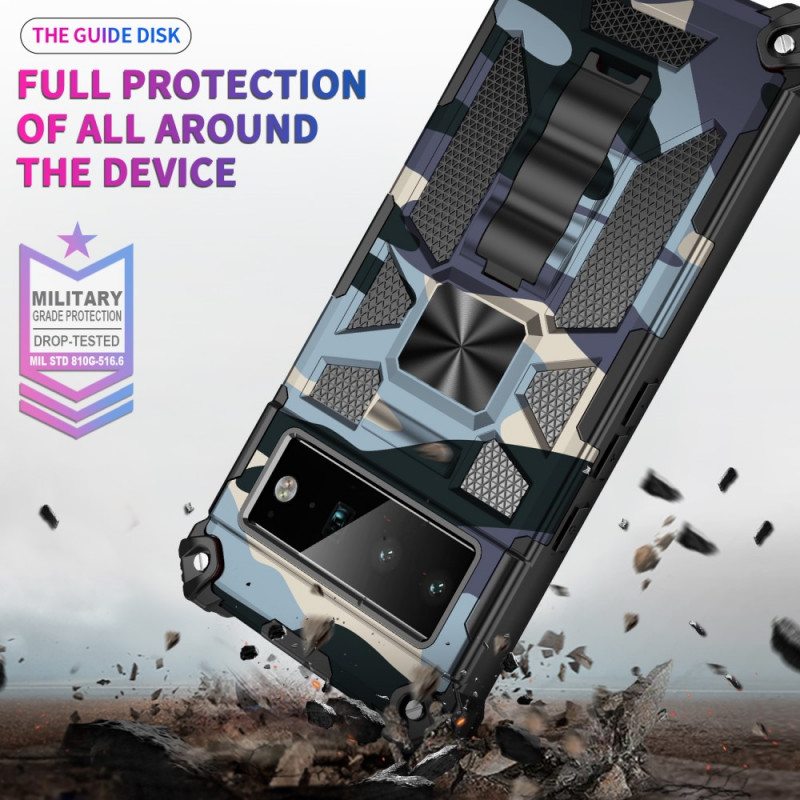 Case Google Pixel 6 Pro Naamiointi Irrotettava Tuki