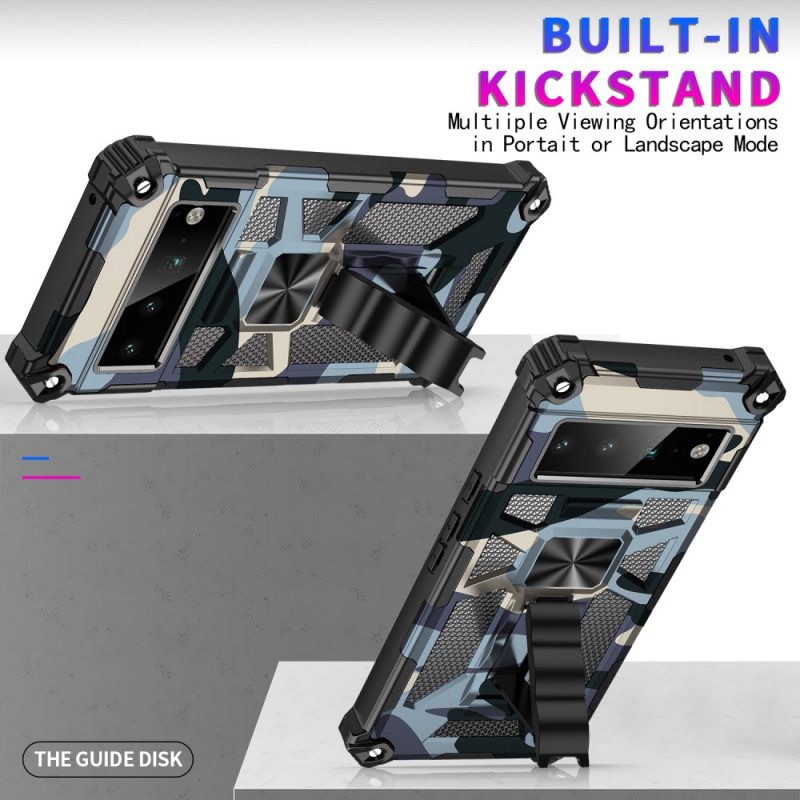 Case Google Pixel 6 Pro Naamiointi Irrotettava Tuki