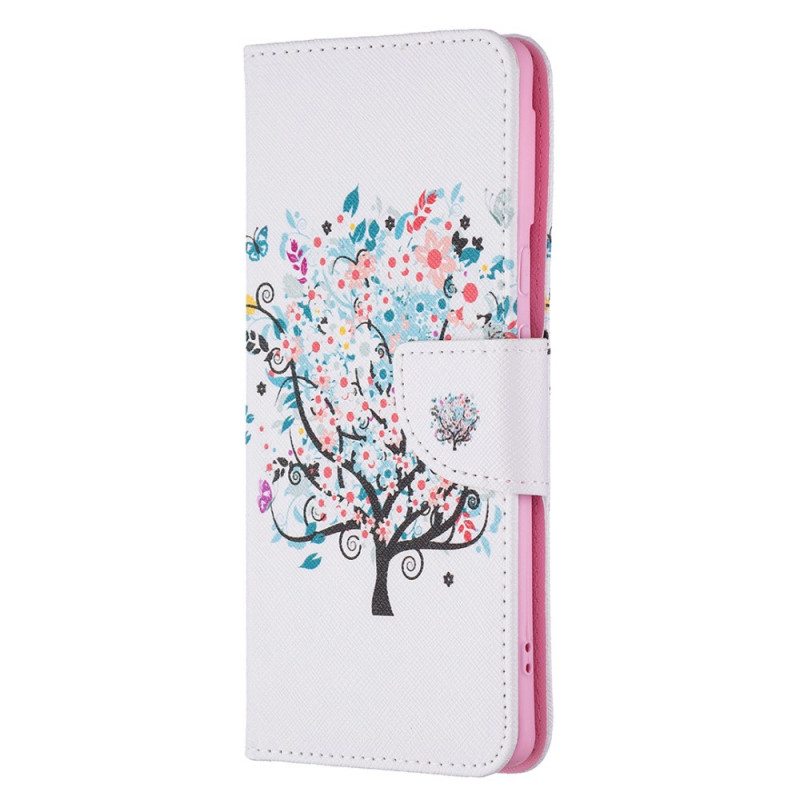 Flip Case Google Pixel 6 Pro Kukkiva Puu