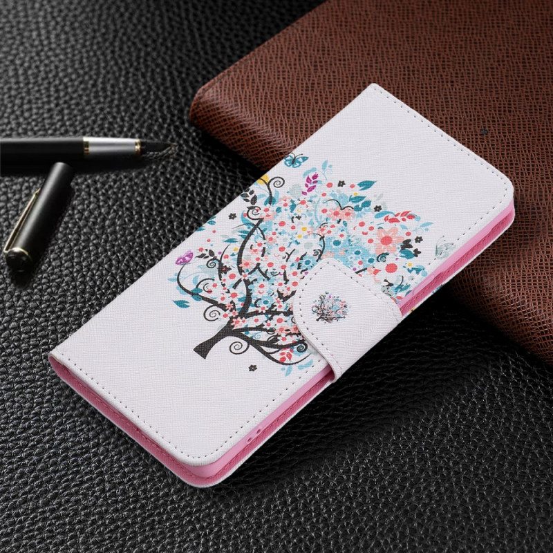 Flip Case Google Pixel 6 Pro Kukkiva Puu