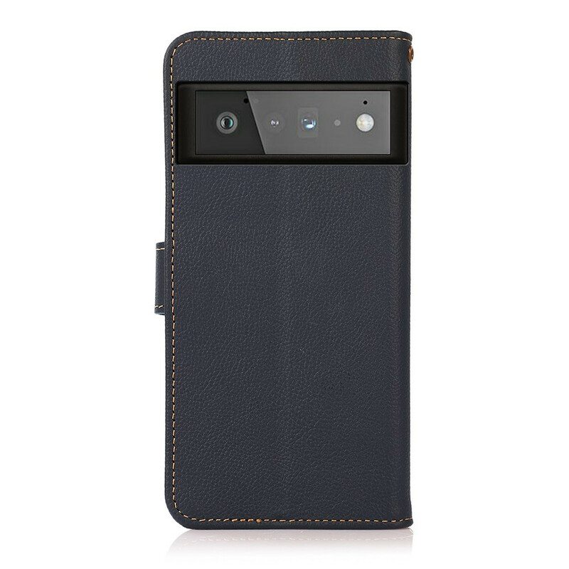 Kotelot Google Pixel 6 Pro Khazneh Nahkaa