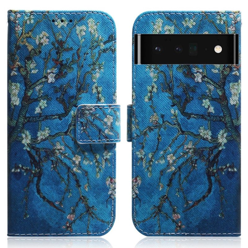 Kotelot Google Pixel 6 Pro Kukkiva Puun Oksa