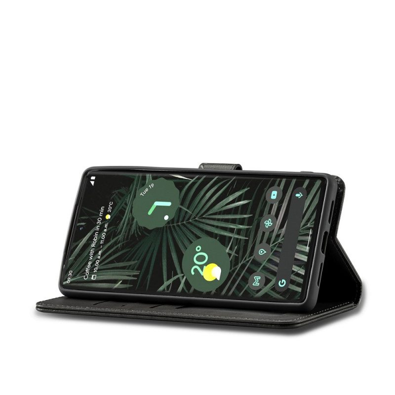 Kotelot Google Pixel 6 Pro Lc.imeeke Nahkaefekti