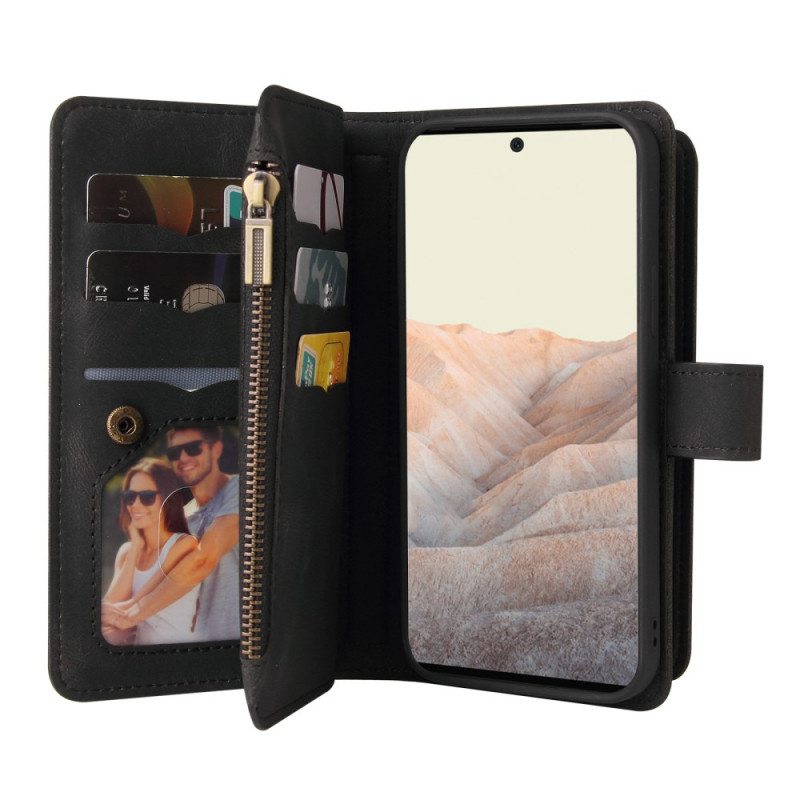Kotelot Google Pixel 6 Pro Monitoiminen 10 Kortin Pidike
