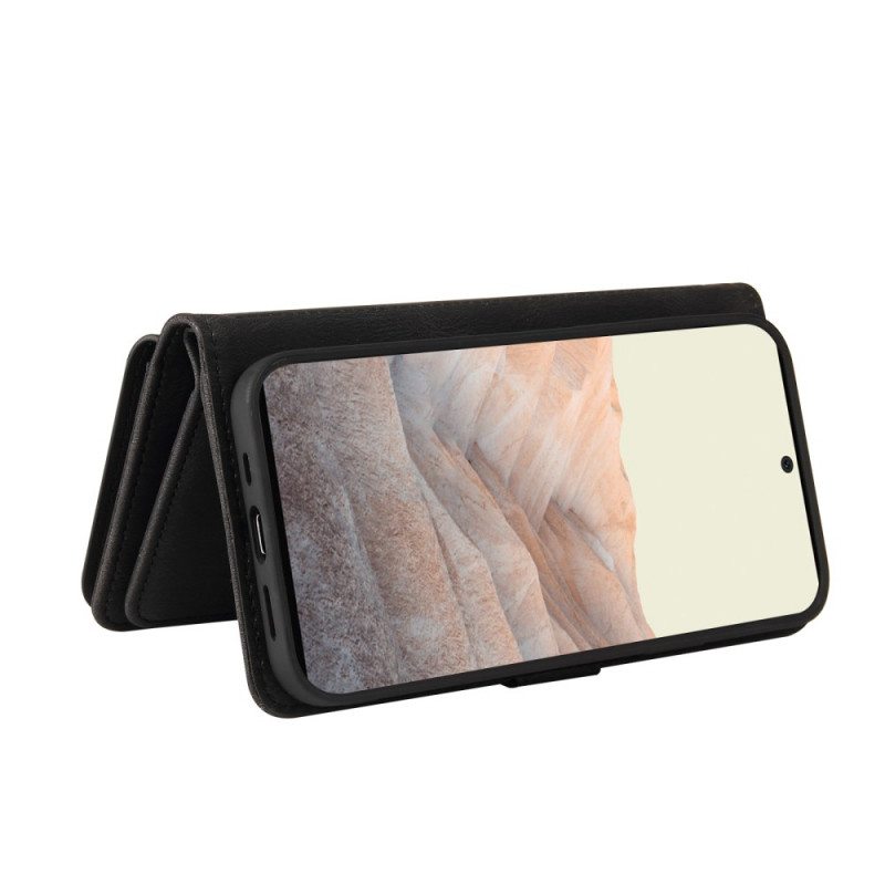 Kotelot Google Pixel 6 Pro Monitoiminen 10 Kortin Pidike