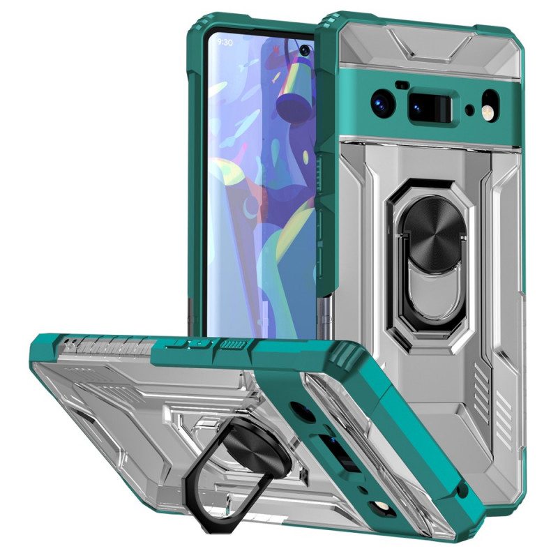 Kuori Google Pixel 6 Pro Kestävä Suojarengaskiinnike