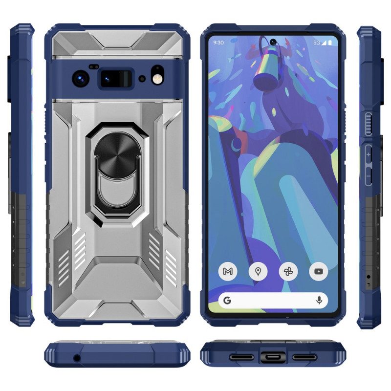 Kuori Google Pixel 6 Pro Kestävä Suojarengaskiinnike