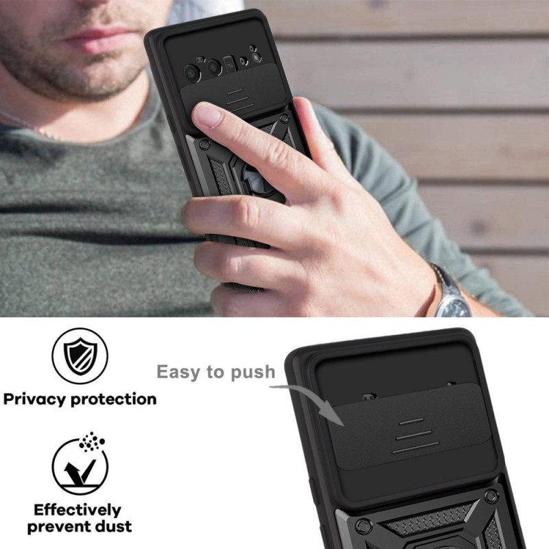 Kuori Google Pixel 6 Pro Suunniteltu Linssin Pidike Ja Suojat