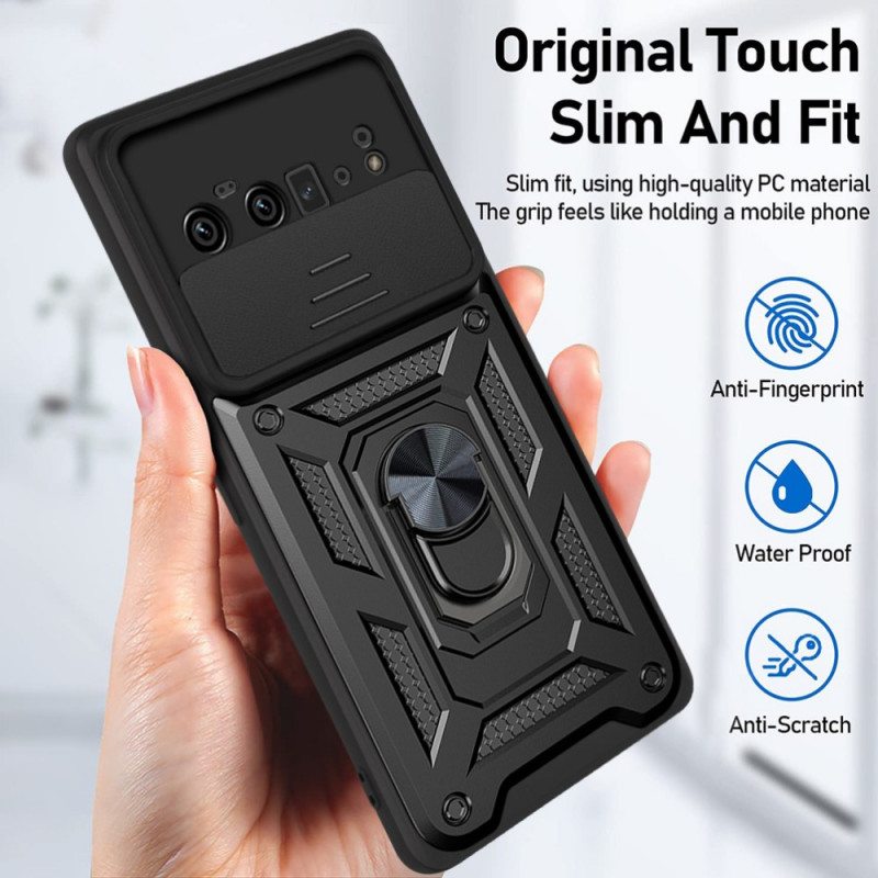 Kuori Google Pixel 6 Pro Suunniteltu Linssin Pidike Ja Suojat