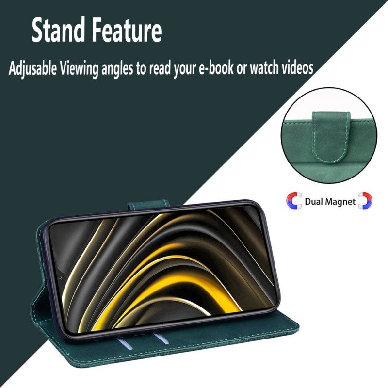 Nahkakotelo Google Pixel 6 Pro Skin Touch Butterfly