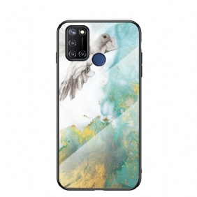 Kuori Realme 7i Premium Värit Karkaistu Lasi