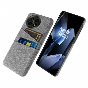 Kuori Oneplus 13 Kangaskuvioinen Korttikotelo