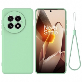 Kuori Oneplus 13 Nestemäinen Silikoni Rannekkeella Suojakuori