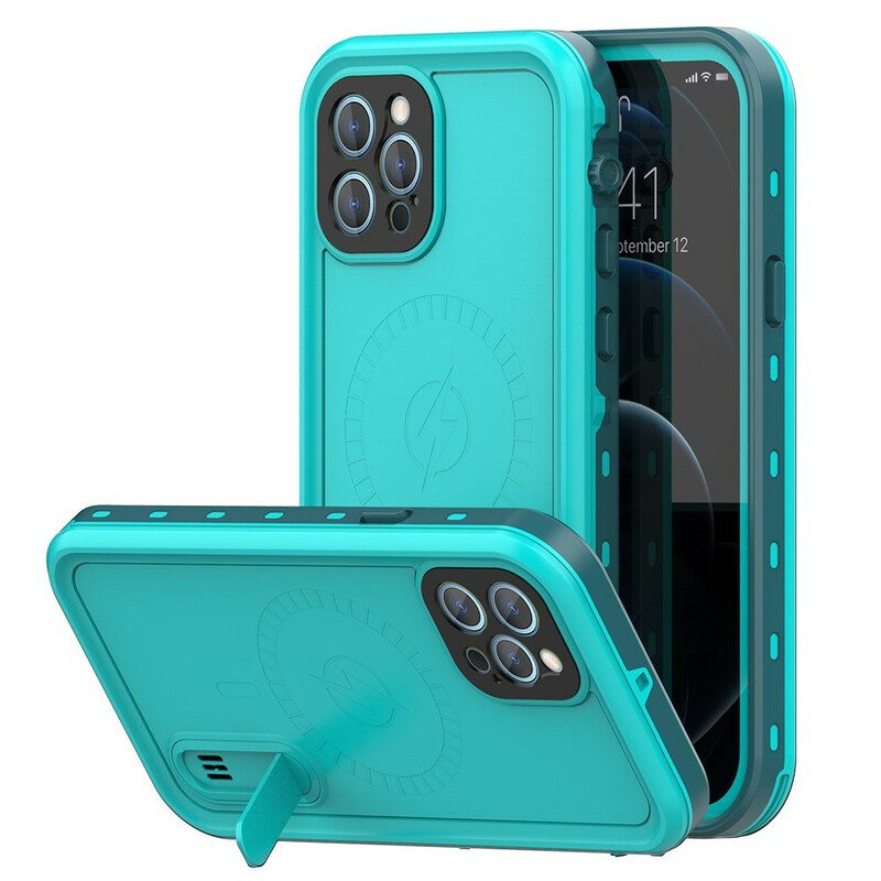 Case iPhone 12 Pro Max Vedenpitävä Redpepper-tuella