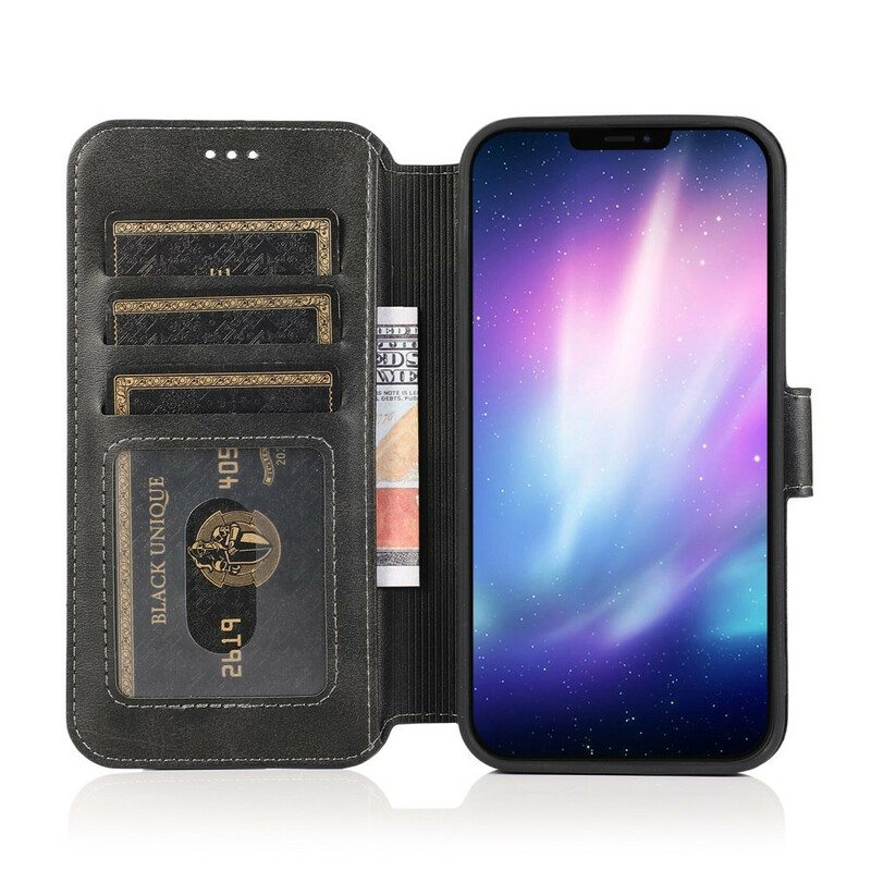 Kotelot iPhone 12 Pro Max Retro Nahkatyyli