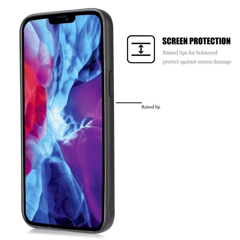 Kuori iPhone 12 Pro Max Elegance Leather Effect