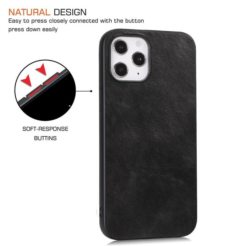 Kuori iPhone 12 Pro Max Elegance Leather Effect
