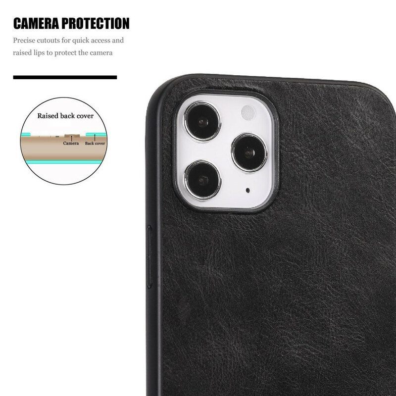 Kuori iPhone 12 Pro Max Elegance Leather Effect