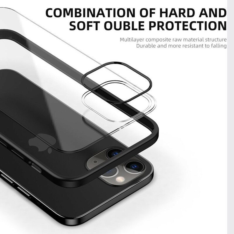 Kuori iPhone 12 Pro Max Ipaky Hybrid Transparent