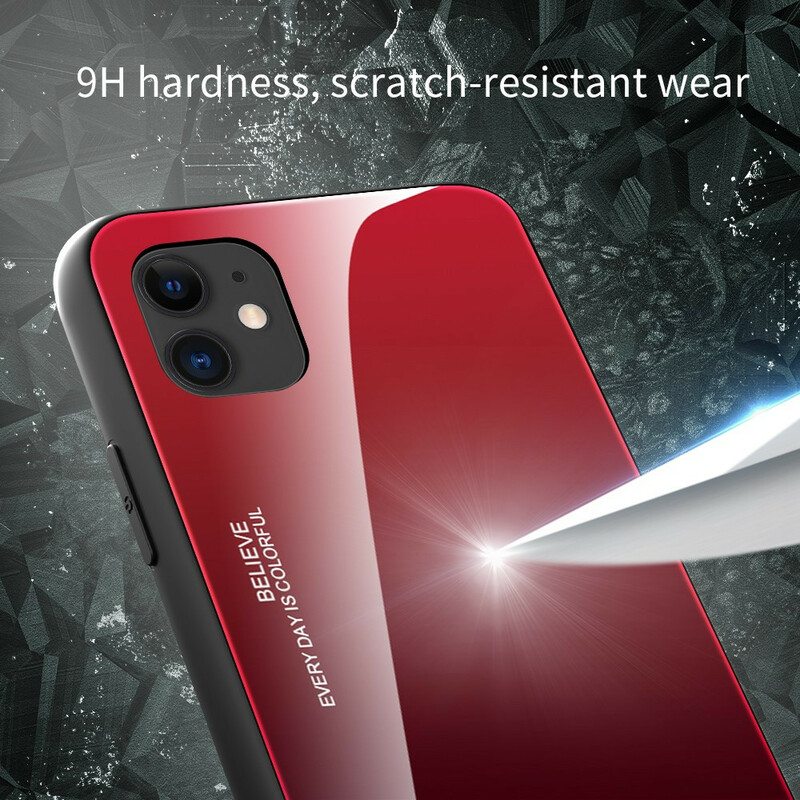 Kuori iPhone 12 Pro Max Karkaistu Lasi Ole Oma Itsesi
