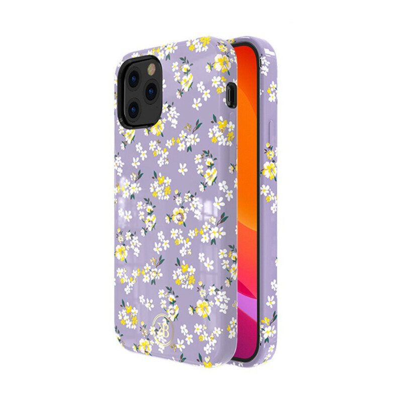 Kuori iPhone 12 Pro Max Kingxbar Kukkia