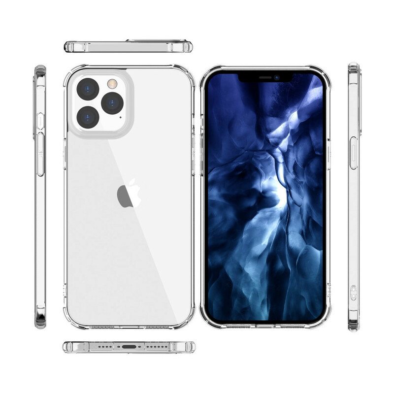 Kuori iPhone 12 Pro Max Läpinäkyvä Leeu-design