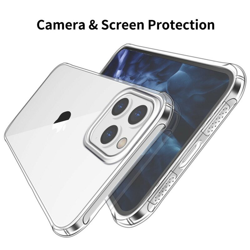 Kuori iPhone 12 Pro Max Läpinäkyvä Leeu-design