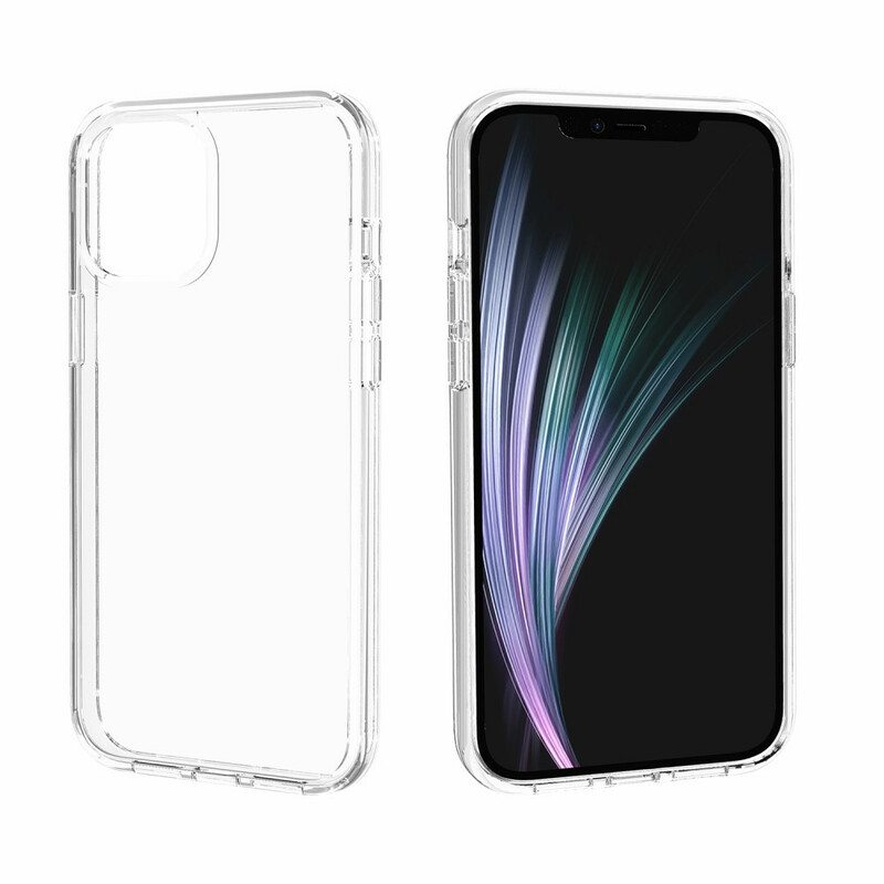 Kuori iPhone 12 Pro Max Värillinen Läpinäkyvä