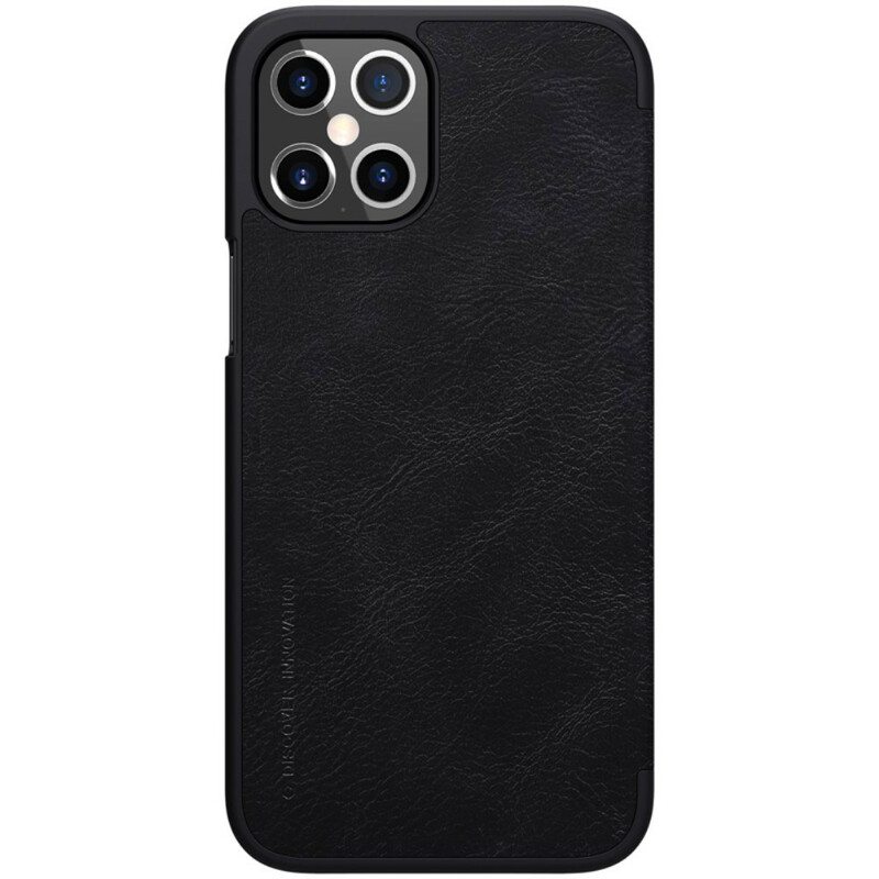 Puhelinkuoret iPhone 12 Pro Max Kotelot Flip Nillkin Qin -sarja