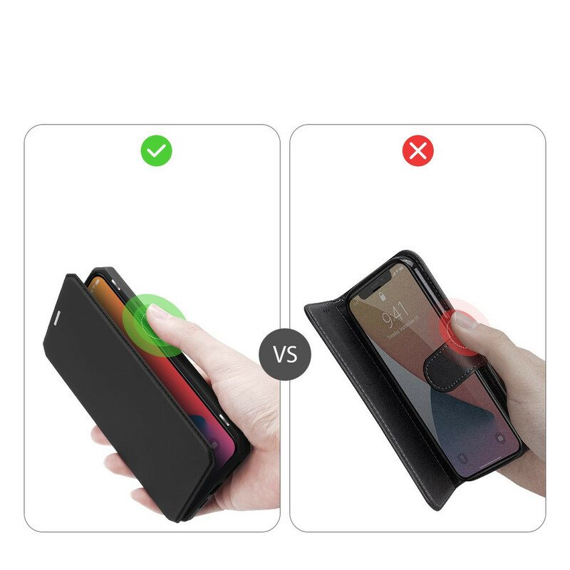Puhelinkuoret iPhone 12 Pro Max Kotelot Flip Skin X Series Dux Ducis