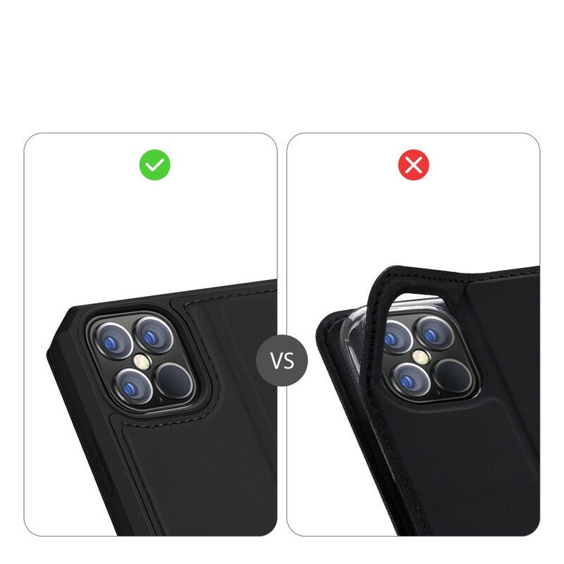 Puhelinkuoret iPhone 12 Pro Max Kotelot Flip Skin X Series Dux Ducis