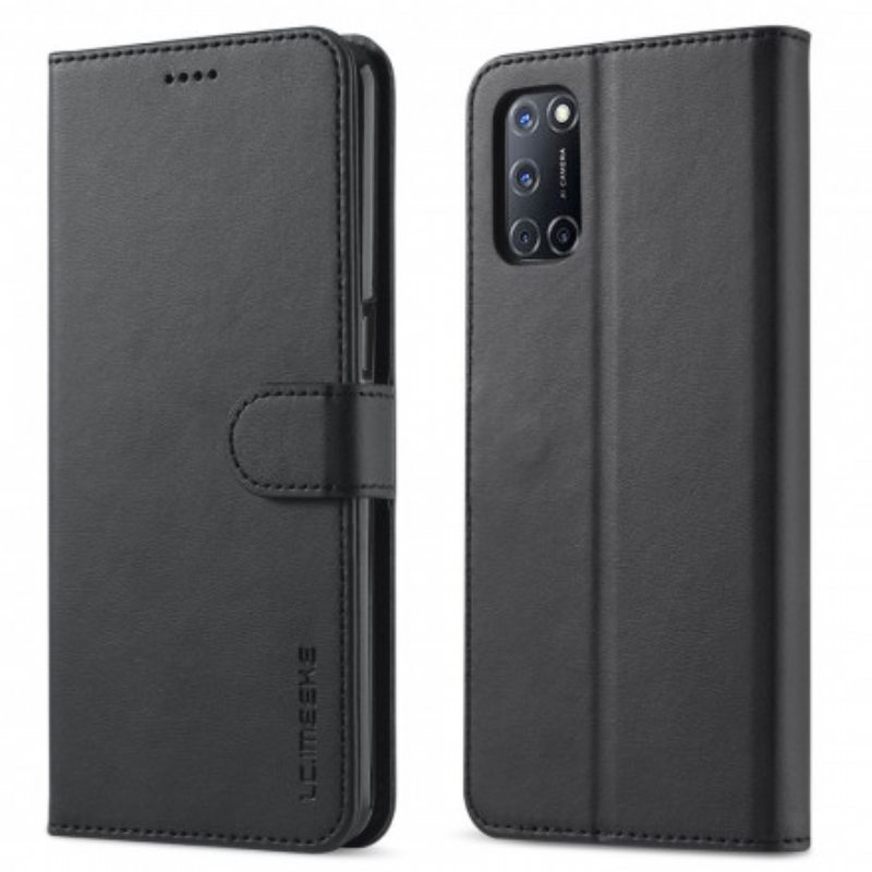 Kotelot Oppo A54 5G / A74 5G Lc.imeeke Nahkaefekti