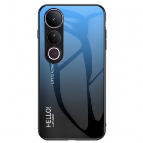 Kuori Vivo V50 Lite 5g Hello-karkaistusta Lasista Valmistettu Ranneke