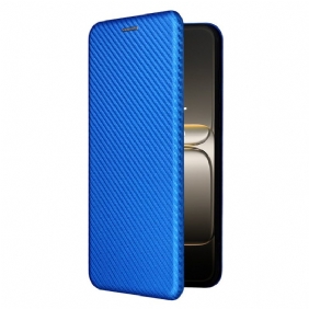 Nahkakotelo Oneplus Nord 5 Hiilikuitu