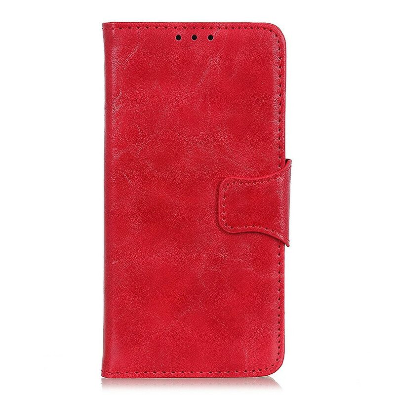 Kotelot OnePlus Nord Halkaistu Nahkainen Käännettävä Lukko