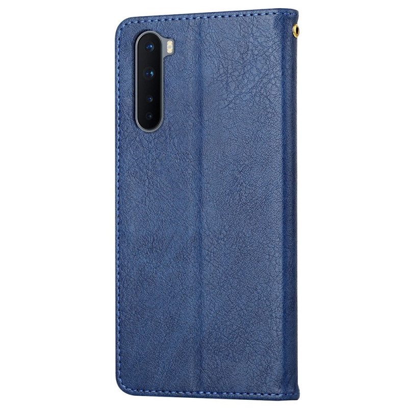 Kotelot OnePlus Nord Keinonahka Siluetti