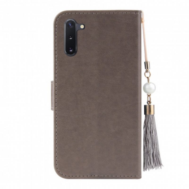 Kotelot OnePlus Nord Suojaketju Kuori Puu Ja Kissa Kaulahelmillä