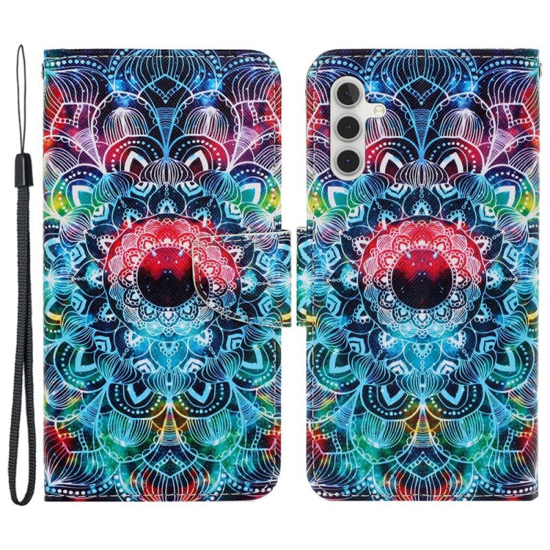 Kotelot Samsung Galaxy S24 Plus 5g Mandala Hihnalla